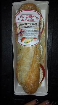 Chevre tomate basilic DAV sandwichs distributeurs