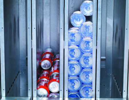 colonnes boissons fraiches canettes bouteilles toulon