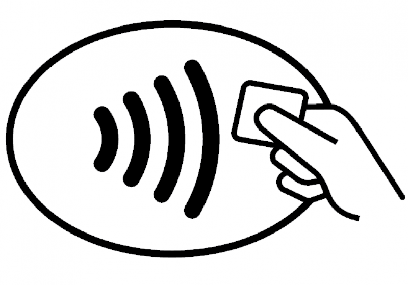 Logo sans contact Toulon dav83 paiement carte bancaire